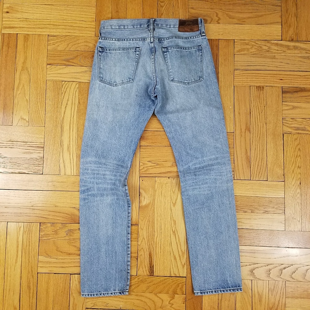 J. Crew Slim Jeans 484 Distressed Denim